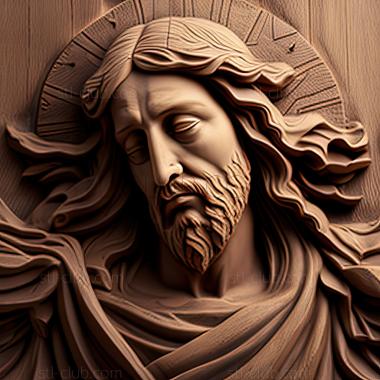 3D model st jesus (STL)